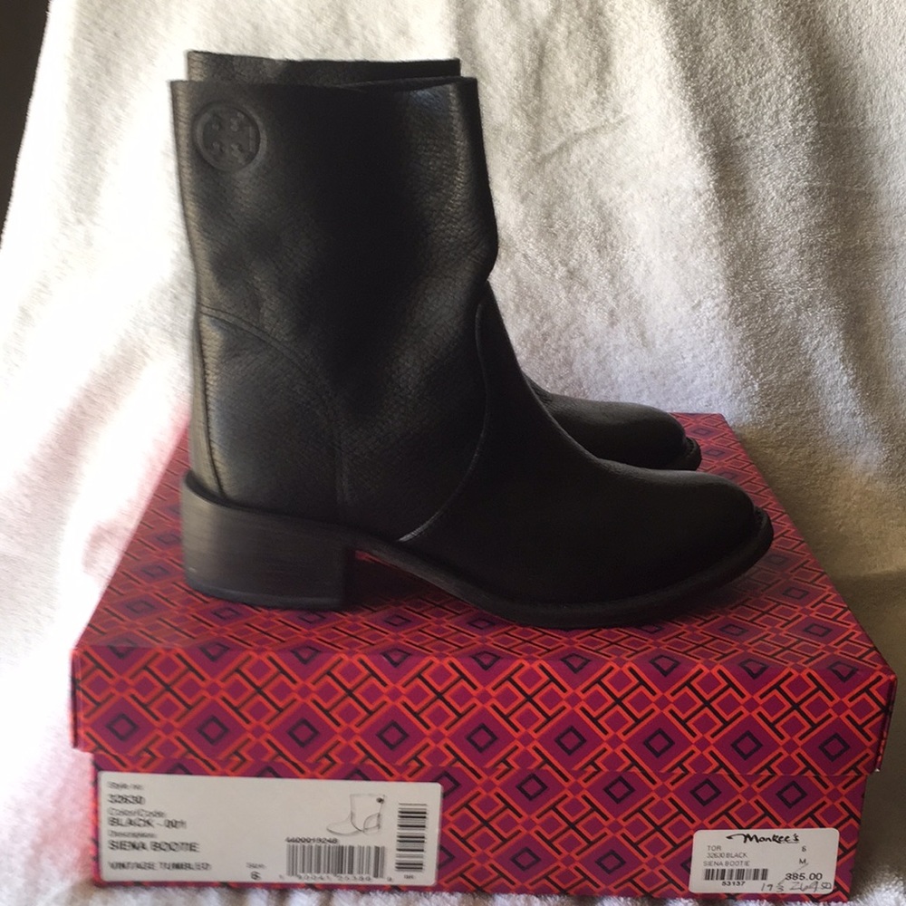 Tory Burch Black Sienna Boots